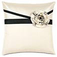 Abernathy Rosette Decorative Pillow