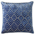 Watson Diamond Decorative Pillow in Cobalt