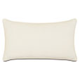 Marguerite Embroidered Tape Decorative Pillow