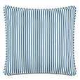 Ahoy Lasercut Decorative Pillow in Blue
