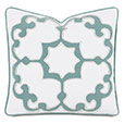 Amu Lasercut Decorative Pillow in Snow