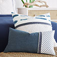 High Tide Embroidered Cuff Decorative Pillow