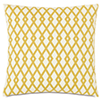 Lattice Gold Accent Pillow