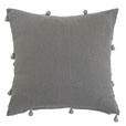 Felicity Diagonal Beaded Trim Decorative Pillow