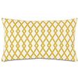 Lattice Gold Accent Pillow