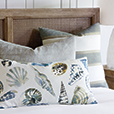 Persea Seashell Decorative Pillow