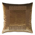 Antiquity Greek Key Decorative Pillow in Coin