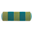 Plage Striped Bolster in Teal