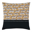 Prowling Nailhead Decorative Pillow