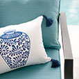 Porcelain Vase Decorative Pillow