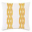 Tamaya Pintuck Decorative Pillow in Yellow