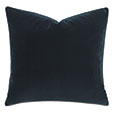 Capra Faux Mohair Decorative Pillow in Charcoal