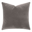 Capra Faux Mohair Decorative Pillow in Otter