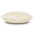 Klein Vegan Leather Decorative Pillow in Shell