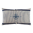 Harbor Blockprinted Decorative Pillow