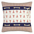 Lineate Lobster Decorative Pillow