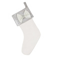 Silver Bow Stocking
