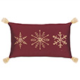 Noel Snowflake Decorative Pillow