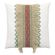 Rainbow Fringe Decorative Pillow