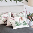 HOLIDAY WREATH DECORATIVE PILLOW