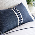 Mykonos Beaded Decorative Pillow