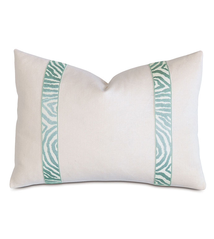Filly White With Sea Border - ,