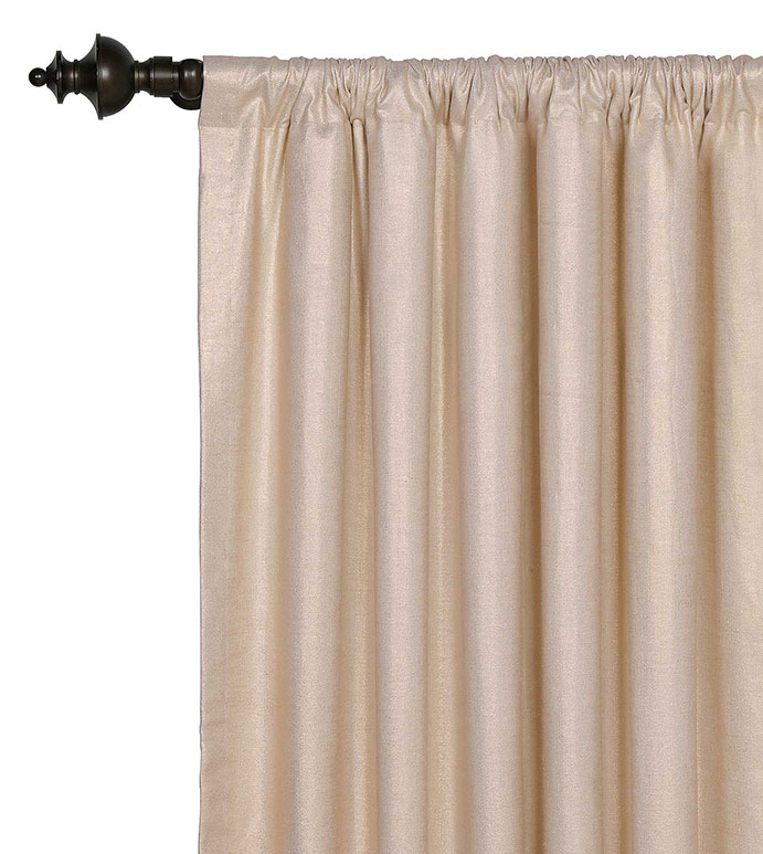 Reflection Gold Curtain Panel Eastern, Gold Curtain Panels