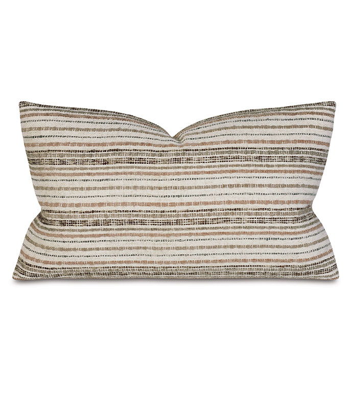 Hastings Textured Decorative Pillow - ,textured pillow,nubby fabric,nubby throw pillow,textured throw pillow,thom filicia pillow,designer pillow,thom filicia,neutral pillow,rustic pillow,rustic decor,woven pillow,