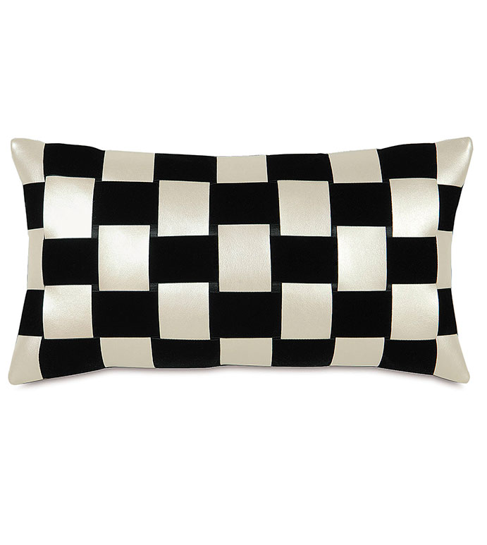 Abernathy Basketweave Decorative Pillow