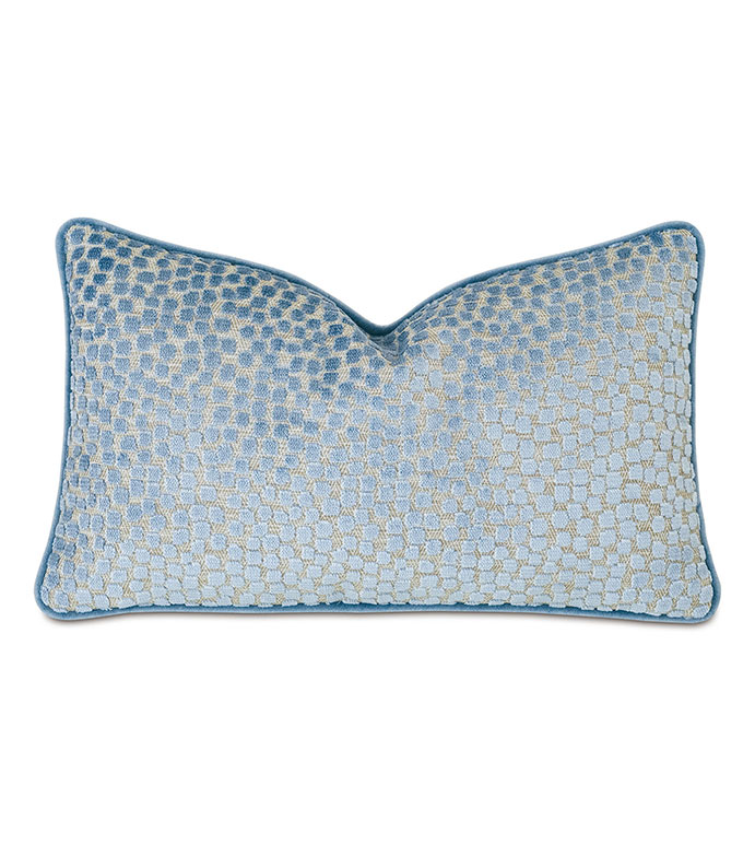 Baynes Cut Velvet Decorative Pillow