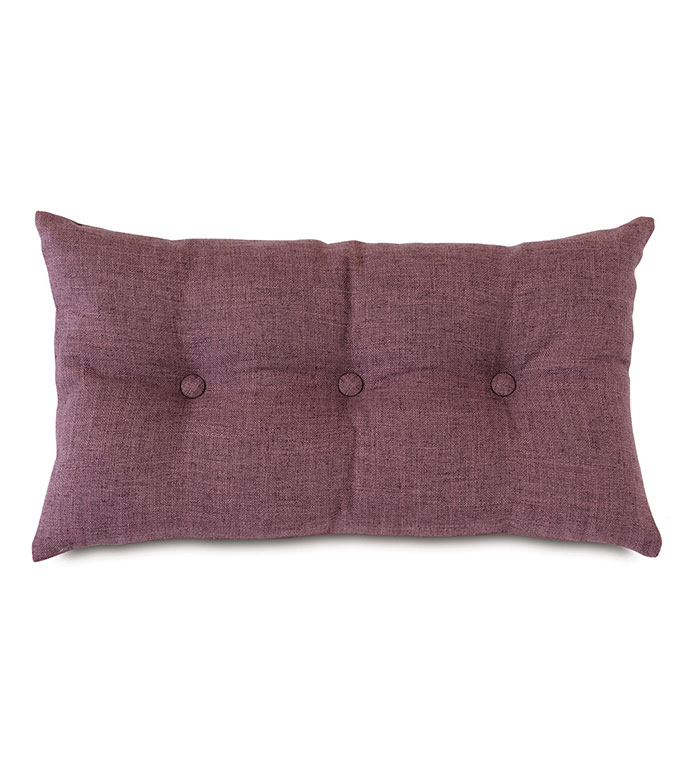 Sherlock Button-Tufted Decorative Pillow