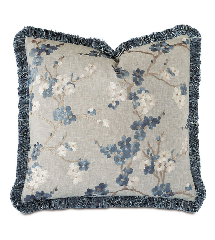 Baynes Embroidered Decorative Pillow