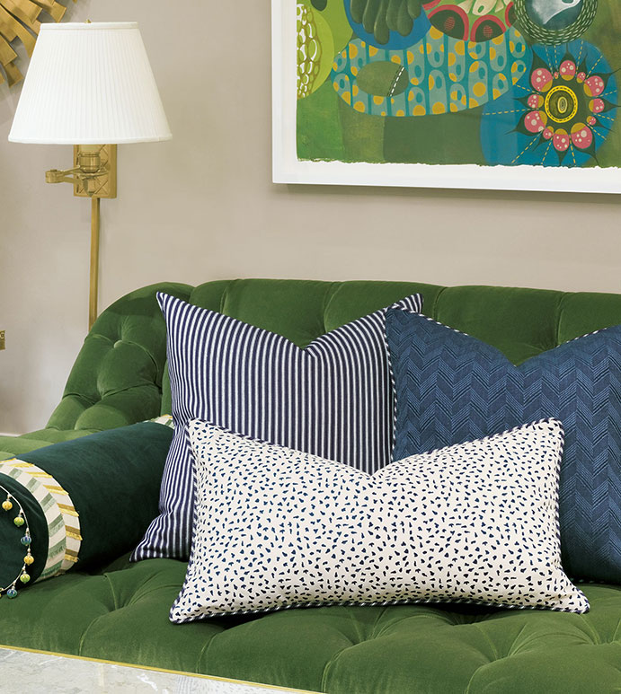 Claire Chevron Decorative Pillow