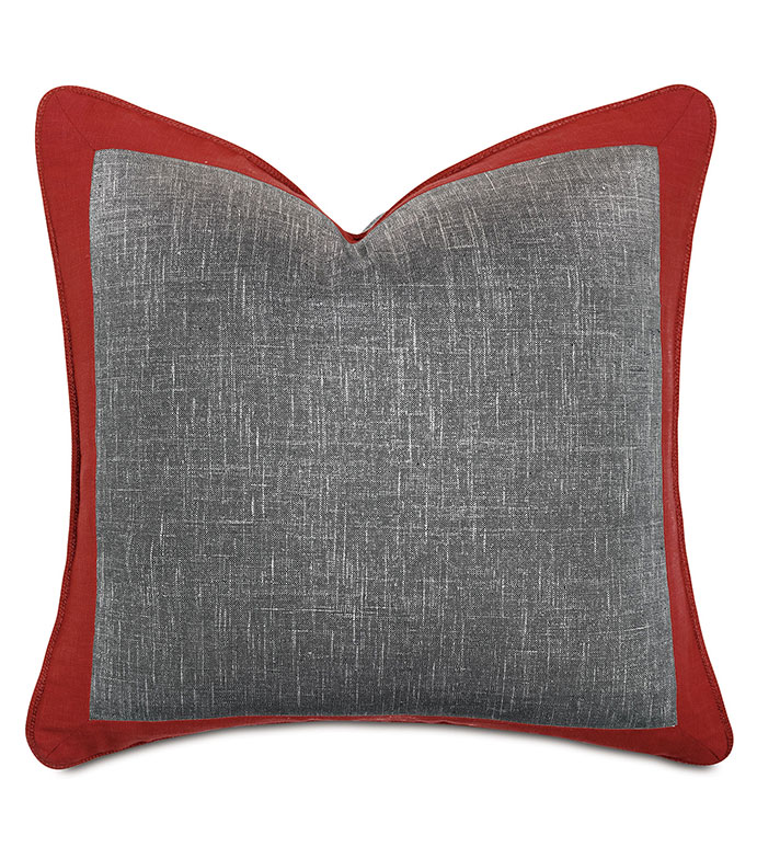 Percival Metallic Decorative Pillow