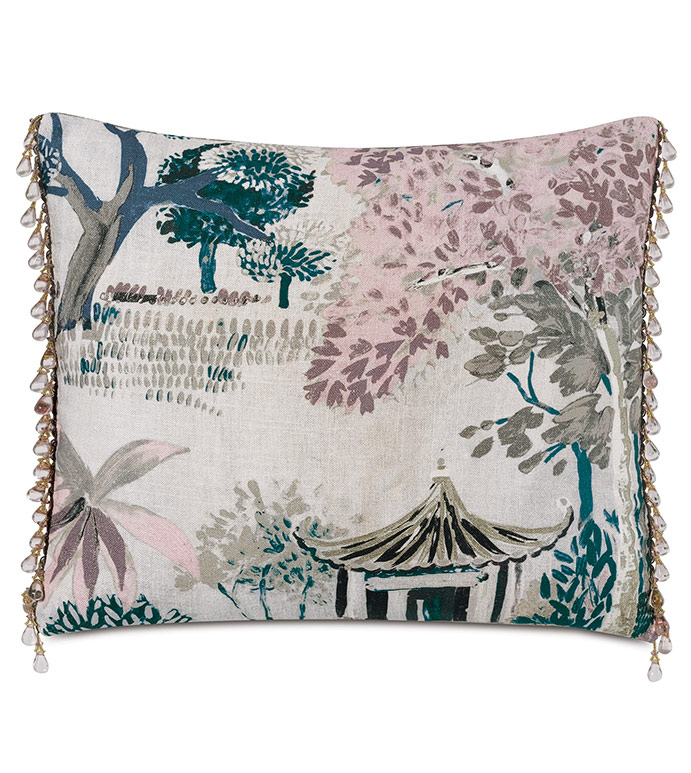 Imperial Pagoda Decorative Pillow