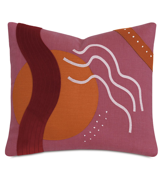 AMELIE HANDCRAFTED DECORATIVE PILLOW