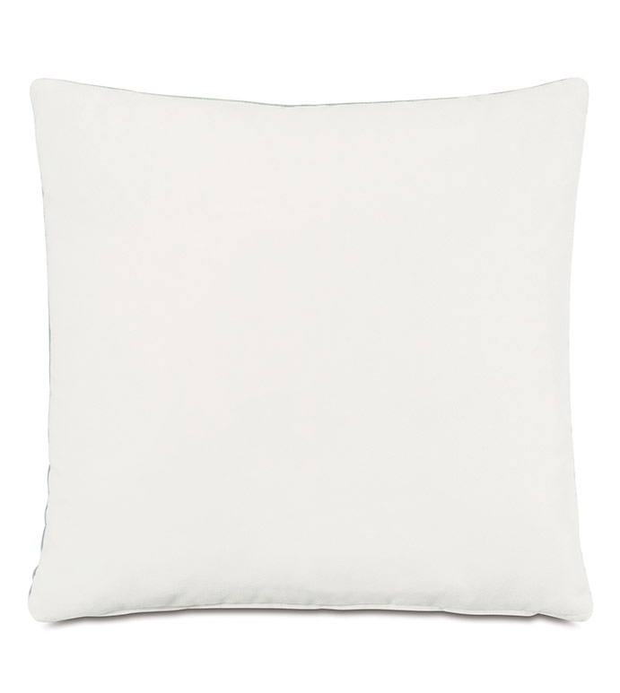 Amu Applique Decorative Pillow in Mint
