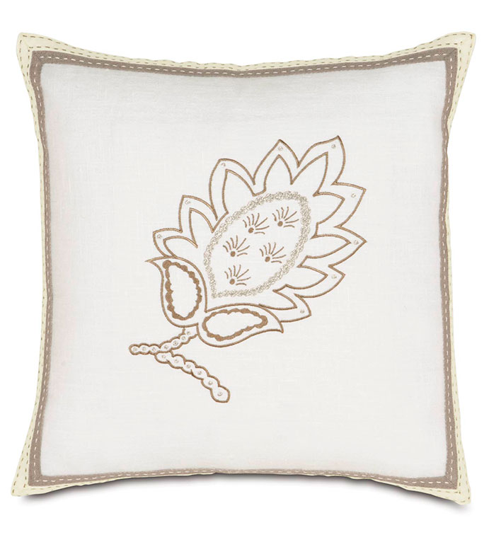 Breeze White Embroidered