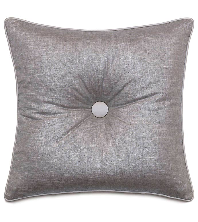 Amal Button-Tufted Decorative Pillow