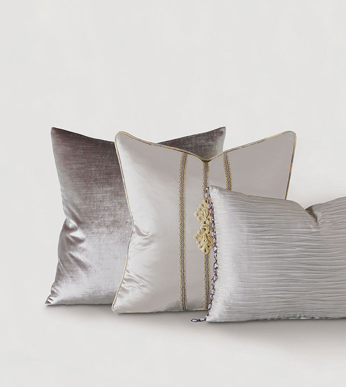 Amal Knot Detail Decorative Pillow