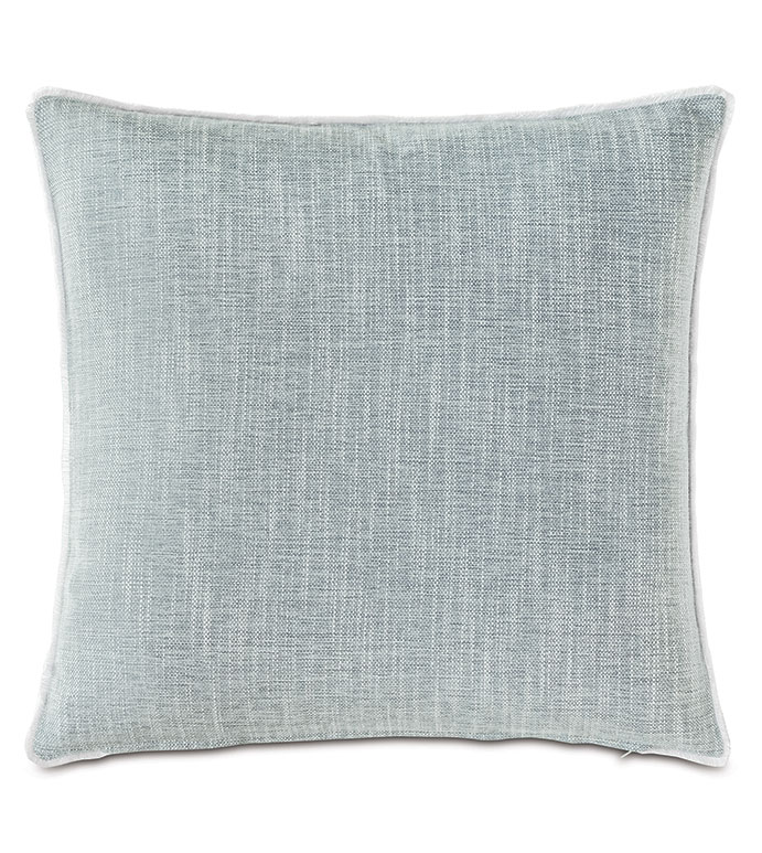 Amberlynn Mitered Picot Decorative Pillow