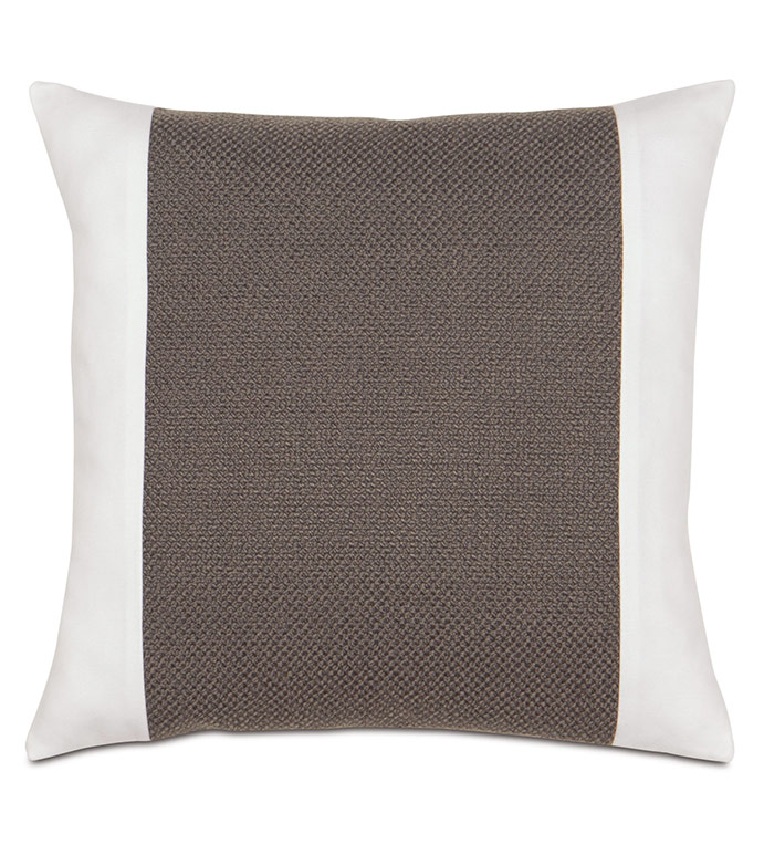 Crosby Charcoal Insert Pillow