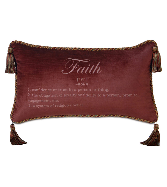 Avant-Garde Pillow B (Faith)