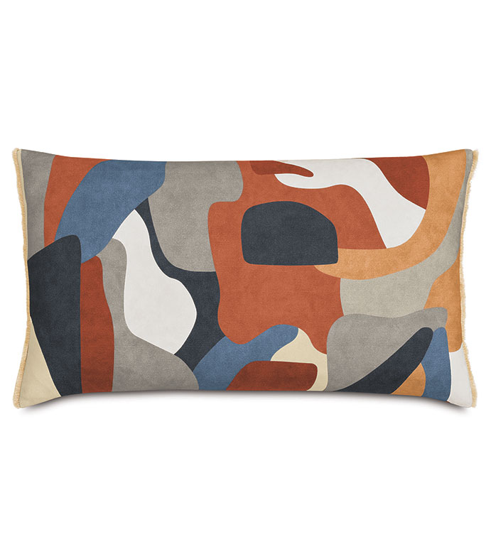 MOAB ABSTRACT DECORATIVE PILLOW