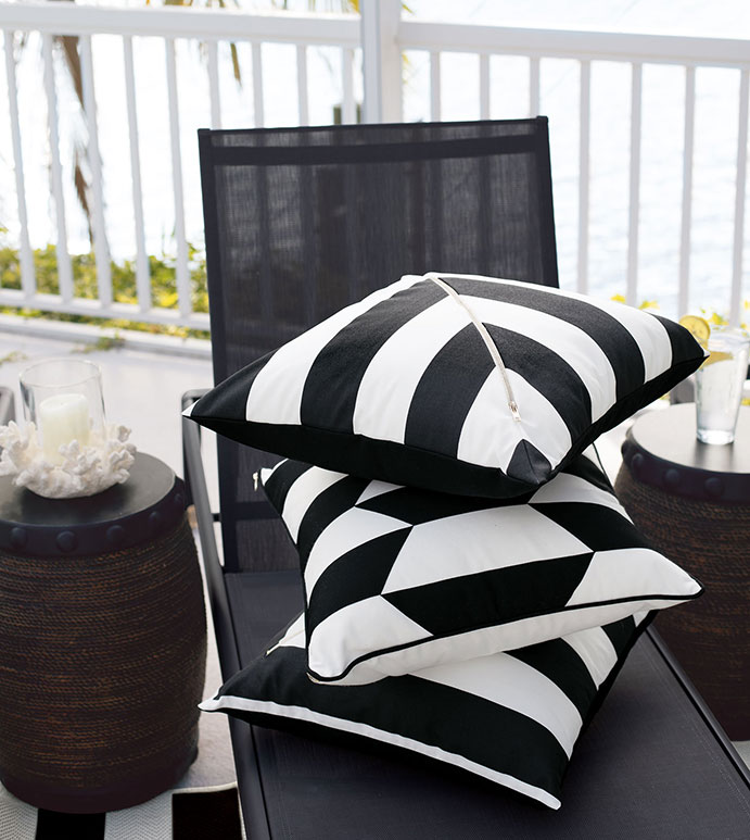 Kubo Vertical Stripe Decorative Pillow