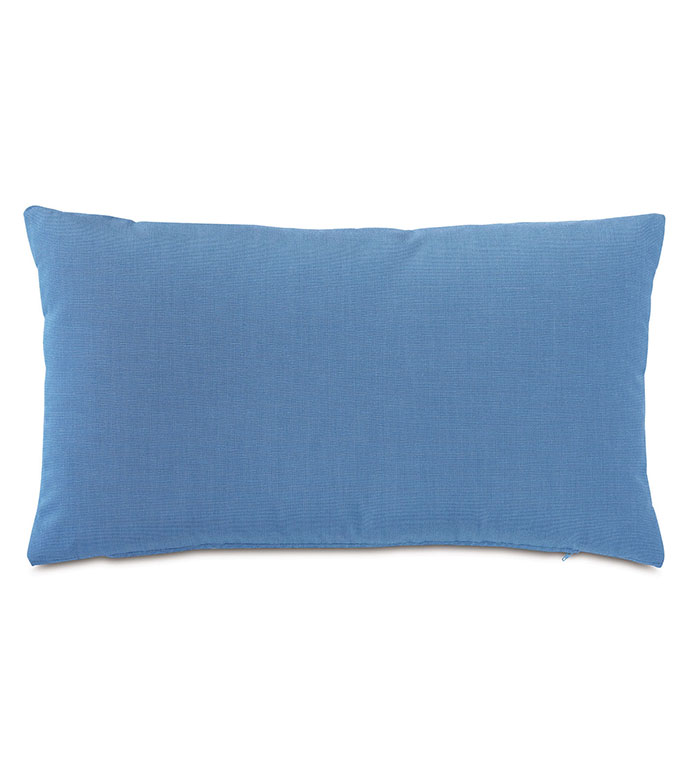 Plisse Pleated Decorative PIllow in Blue