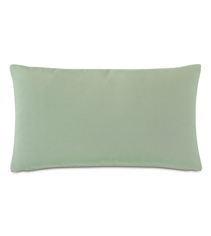 Plisse Pleated Decorative PIllow in Celadon