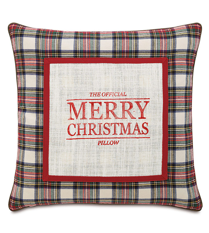 The Official Merry Christmas Pillow