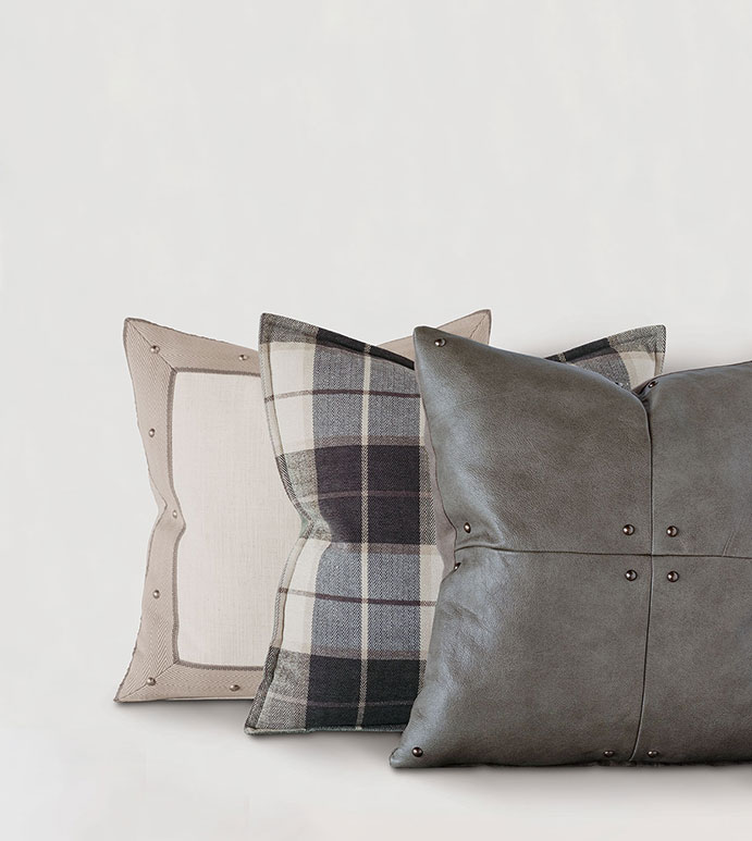 Lodge Tartan Decorative Pillow