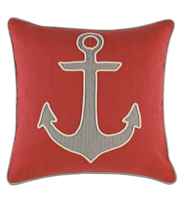 Cameron Anchor Decorative Pillow